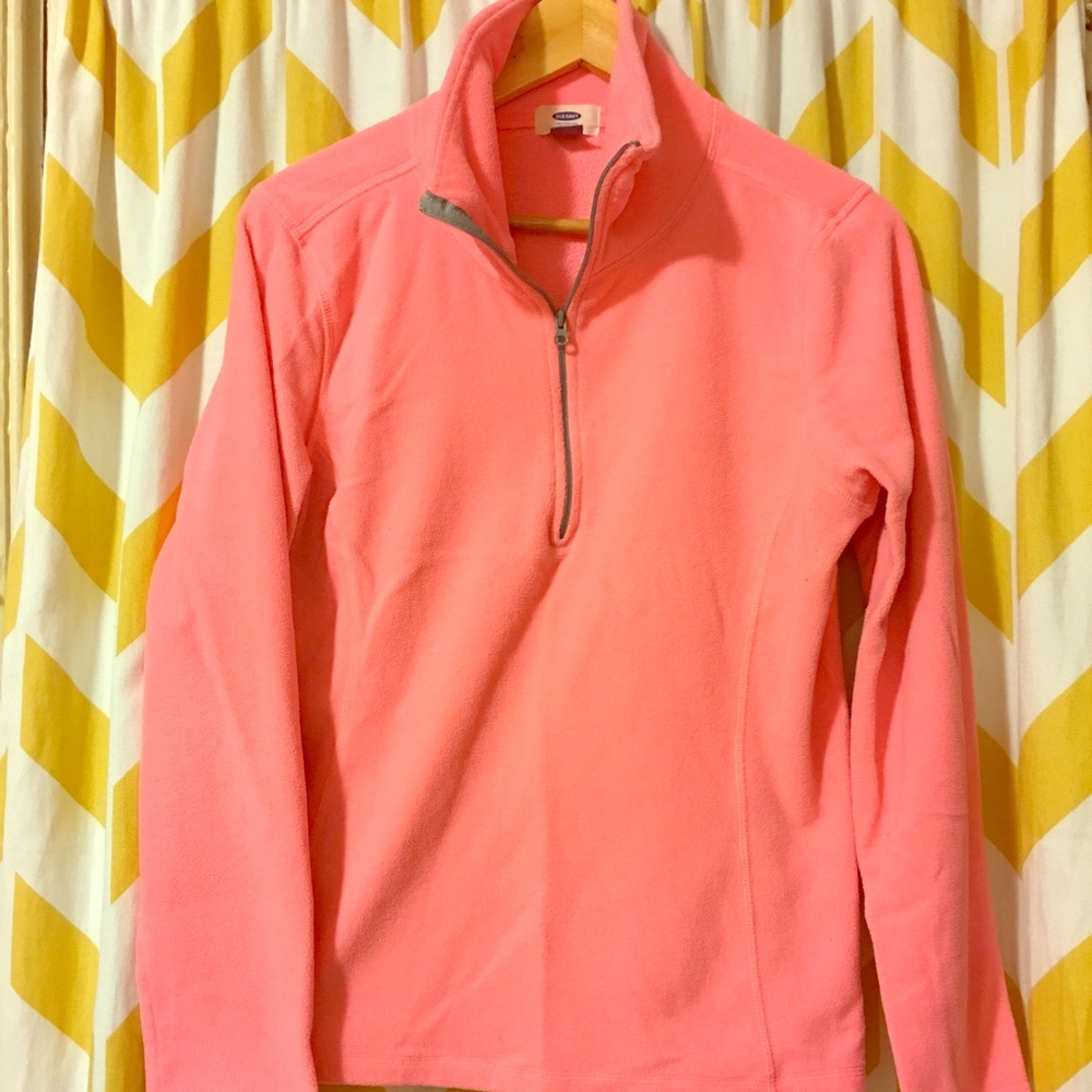 Old Navy Fleece Quarter Zip-Up Pullover